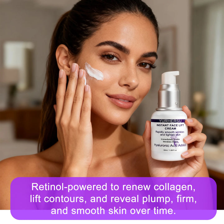 Retinol Tightening Cream for Face and Neck, Anti Sagging and Wrinkle Filling Day Night