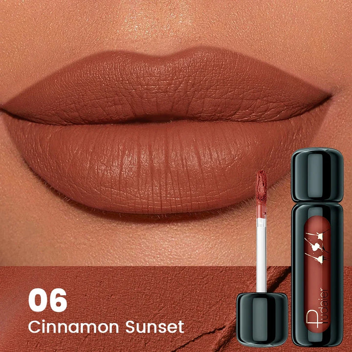 1PC Matte Velvet Lip Gloss, Long Lasting Waterproof Non-Stick Lip Mud, Smooth Lip Makeup Gift for Women, Mother’s Day Gift