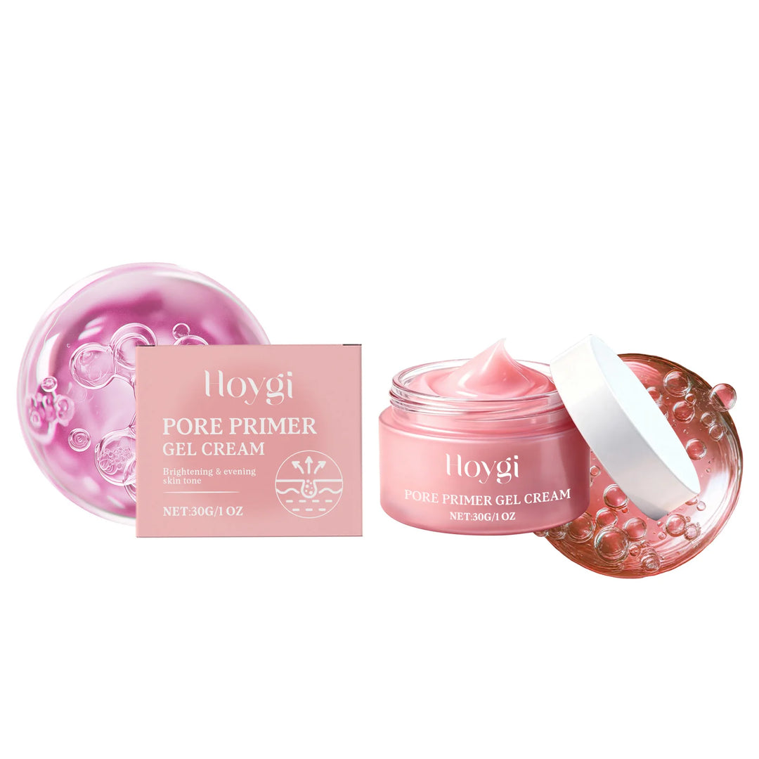Pore-Invisible Primer Cream - Conceals Imperfections, Corrects Skin Tone, Smooths Makeup, Moisturizes and Hydrates