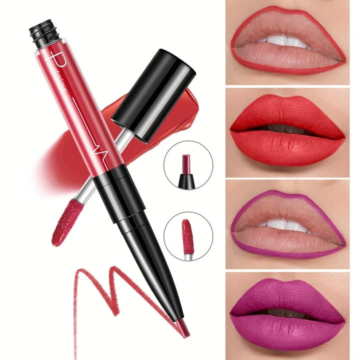 Ultra-Precise Waterproof Lip Liner - Lip Liners with High Pigment, Smooth, Sweatproof, Long-Lasting Wear for Perfect Lip Contour