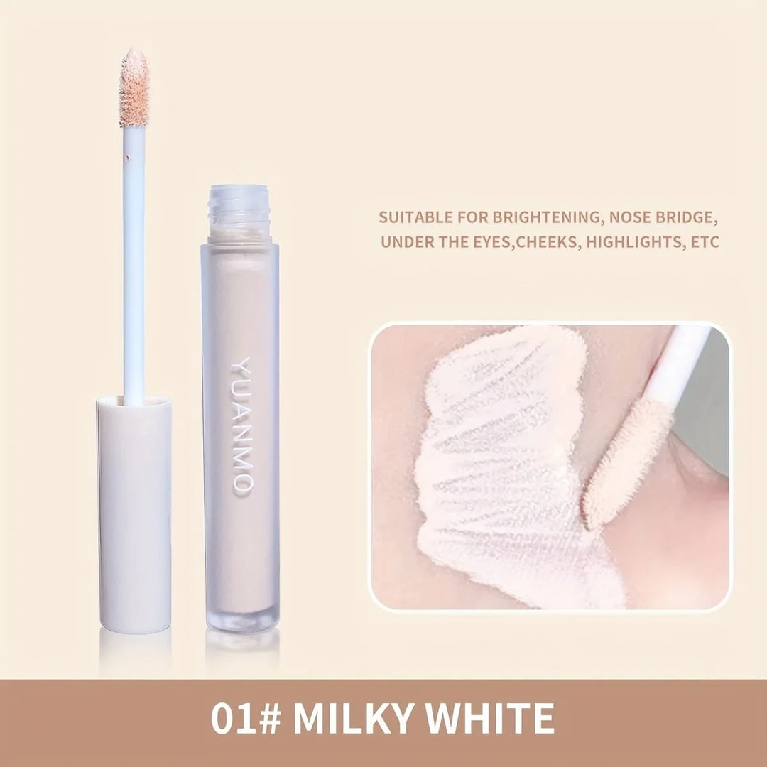 YUANMO 2-Color Contour & Highlight Liquid Set - Gray Shadow Contouring & Brightening Liquid, Long-Lasting Blendable Face Makeup
