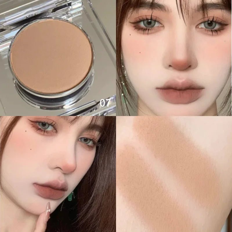 Aiccia Clear Square Single Eyeshadow Fine Glitter High Pigment Shimmer Easy for Beginner Daily Eye & Highlight Makeup