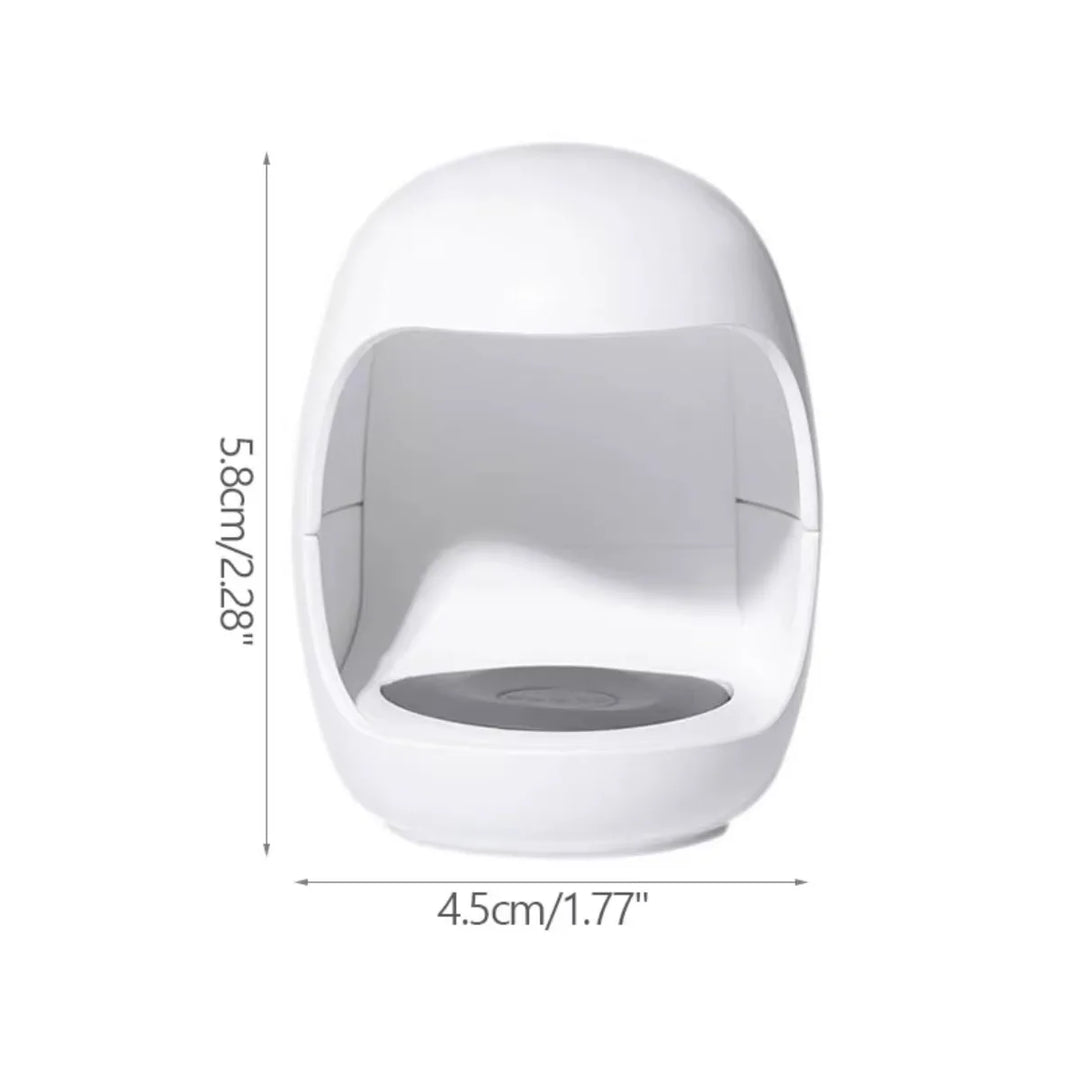 YIKOOLIN 6W Mini UV LED Nail Lamp – Cute Eggshell Design, USB Portable Gel Curing Light