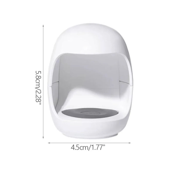YIKOOLIN 6W Mini UV LED Nail Lamp – Cute Eggshell Design, USB Portable Gel Curing Light