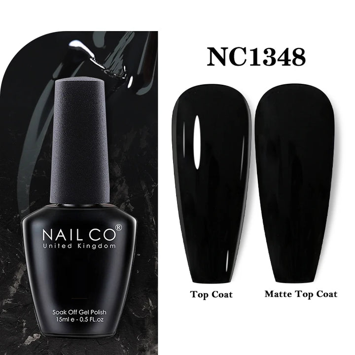 NAILCO 131Colors Vernis Semi Permanent UV Varnish Gel Nail Polish Nails Art Gel Manicure TOP BASE Varnish Hybrid
