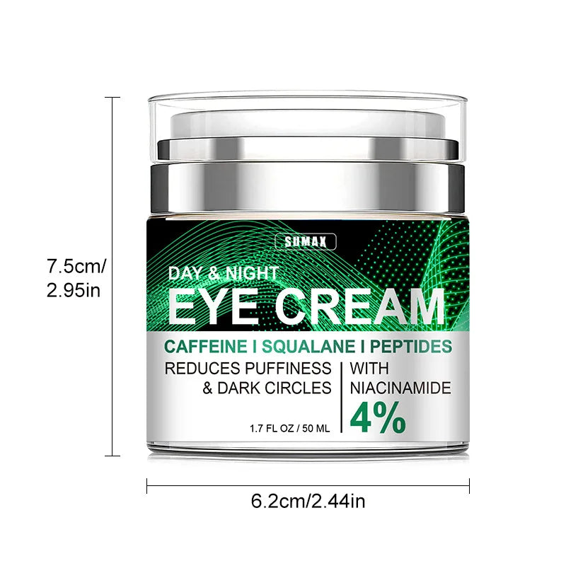 50ml Day and Night Eye Cream Anti Dark Circles Removal Eye Bags Moisturizing Firming Eye Creams Eyes Skin Care Products