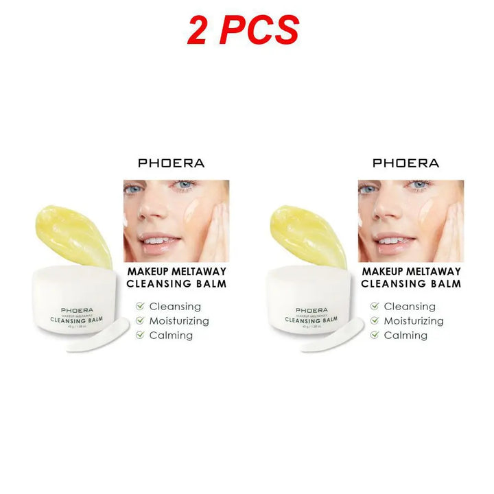 1/2/3 PCS Sweet Orange Oil Makeup Remover Cleansing Balm Gentle Moisturizing Deep Makeup Remover Refreshing Non-Tightening