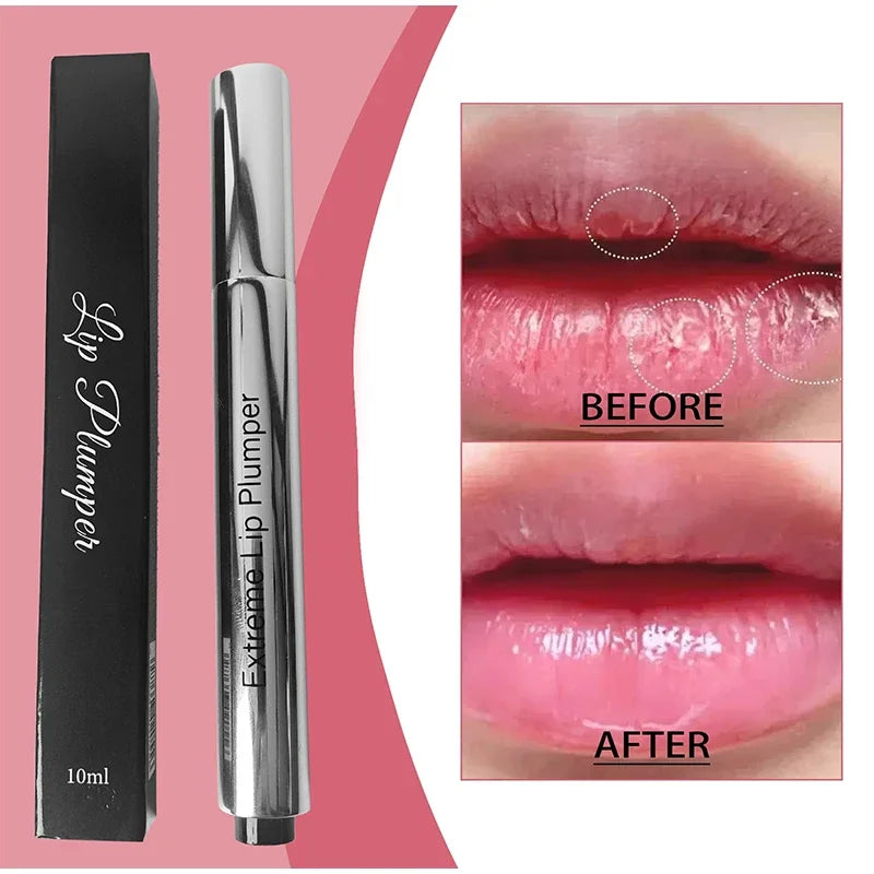 Collagen Lip Plumping Pen Essence Oil Instantly Plump Lips For Fuller Lips Moisturizing Reduce Lip Line Lip Plumping Essence Oil