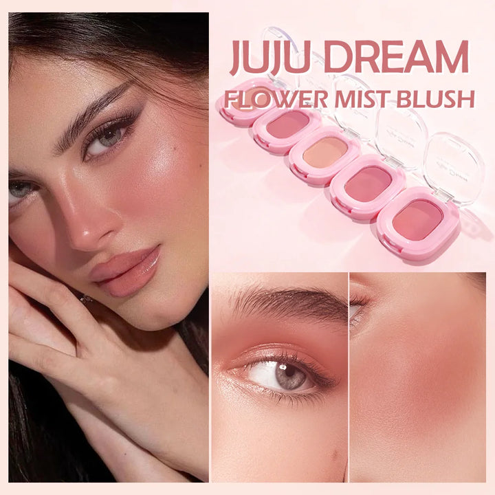 2 in 1 Lip & Cheek Cream Blush, Soft Cream Texture Blends Easily, Natural Glow Makeup for Lips and Cheeks, Eye & CheekPalette