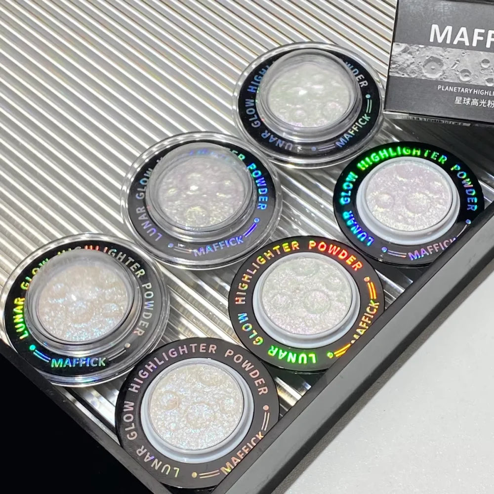 MAFFICK Multicolor Planet Pearl Highlighter naturally contouring brightened your whole body in three dimensions