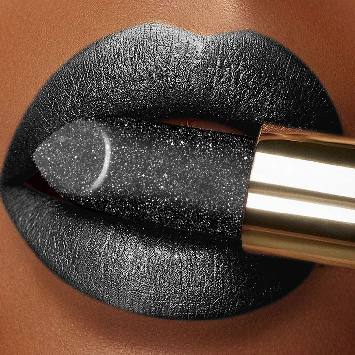 16 Colors 1PC Metallic Glitter Shiny Lipstick Lip Tint,Waterproof Lip Senior Matte Lip Makeup Gifts for Women Cosmetic Lip Glaze