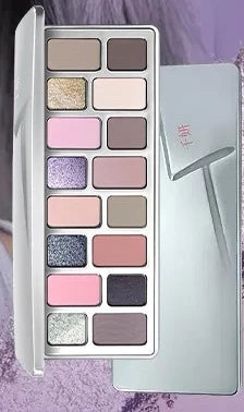 Qianyan Cheeryep 16 Color Eyeshadow Palette Glitter Chamelon Matte Pearlescent Flash Plate Cowherd Sequins