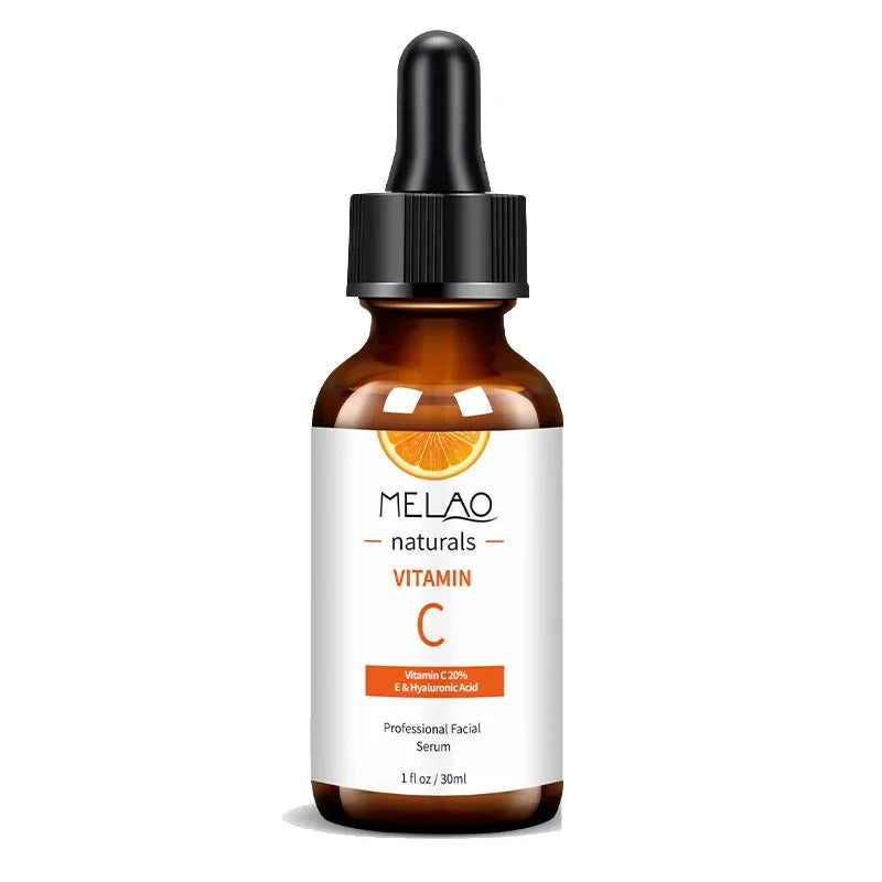 MELAO Vitamin C Serum with 20% Hyaluronic Acid & Vitamin E Anti Aging Anti Wrinkle Brightening Dark Spot Face Essence