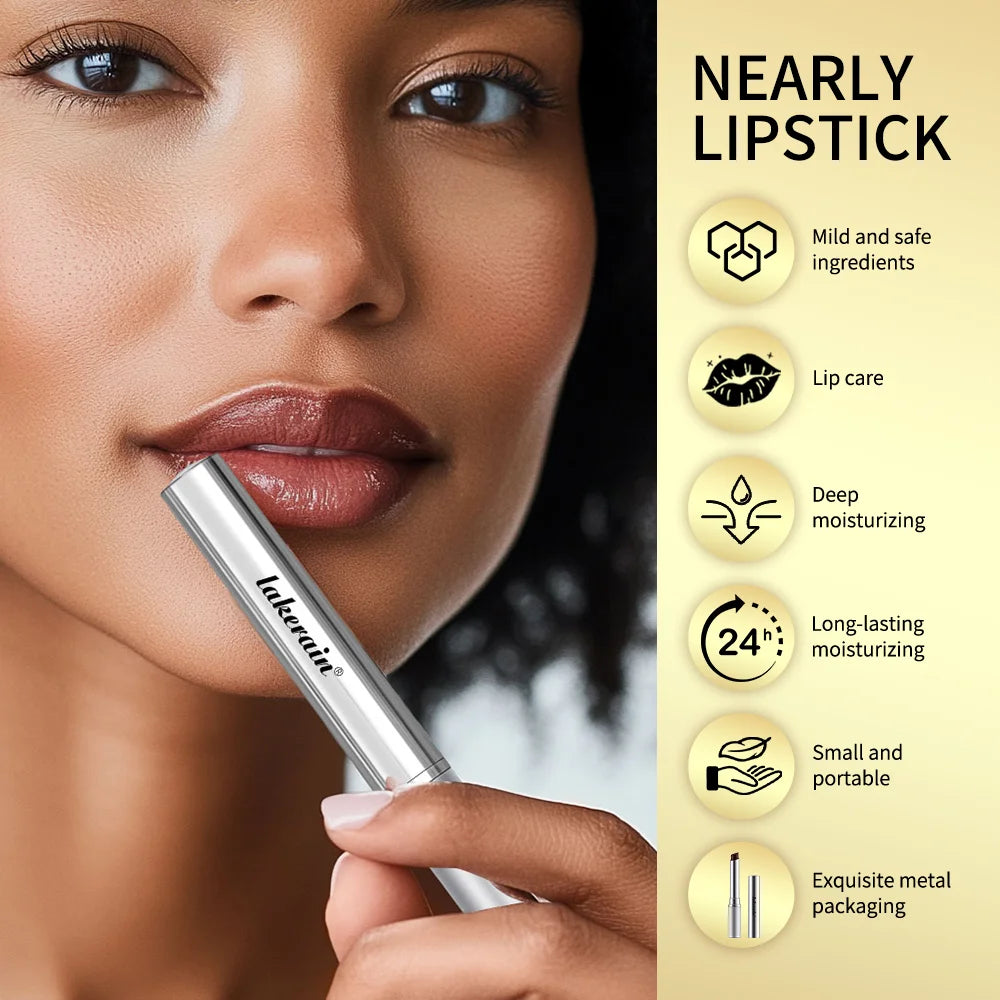 Lakerain Nearly Lipstick Colorless Lip Balm Long Lasting Hygienic Moisturizing Lips Plumper Nourish Makeup Lip Care Cosmetics