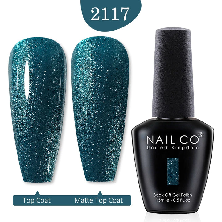 NAILCO Red Colors Series 15ML Nail Gel Polish Nail Supplies Semi Permanent For Nail Art Manicure Soak Off LED UV Hybrid Varnish