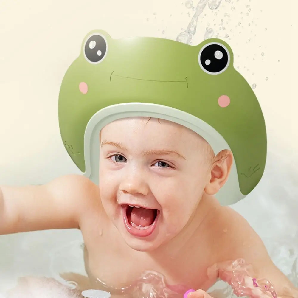 New Shampoo Artifact Baby Shower Cap Hair Shield Bathing Hair Wash Hat Adjustable Kids Protect Bath Head Cover Kids