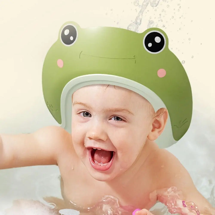 New Shampoo Artifact Baby Shower Cap Hair Shield Bathing Hair Wash Hat Adjustable Kids Protect Bath Head Cover Kids