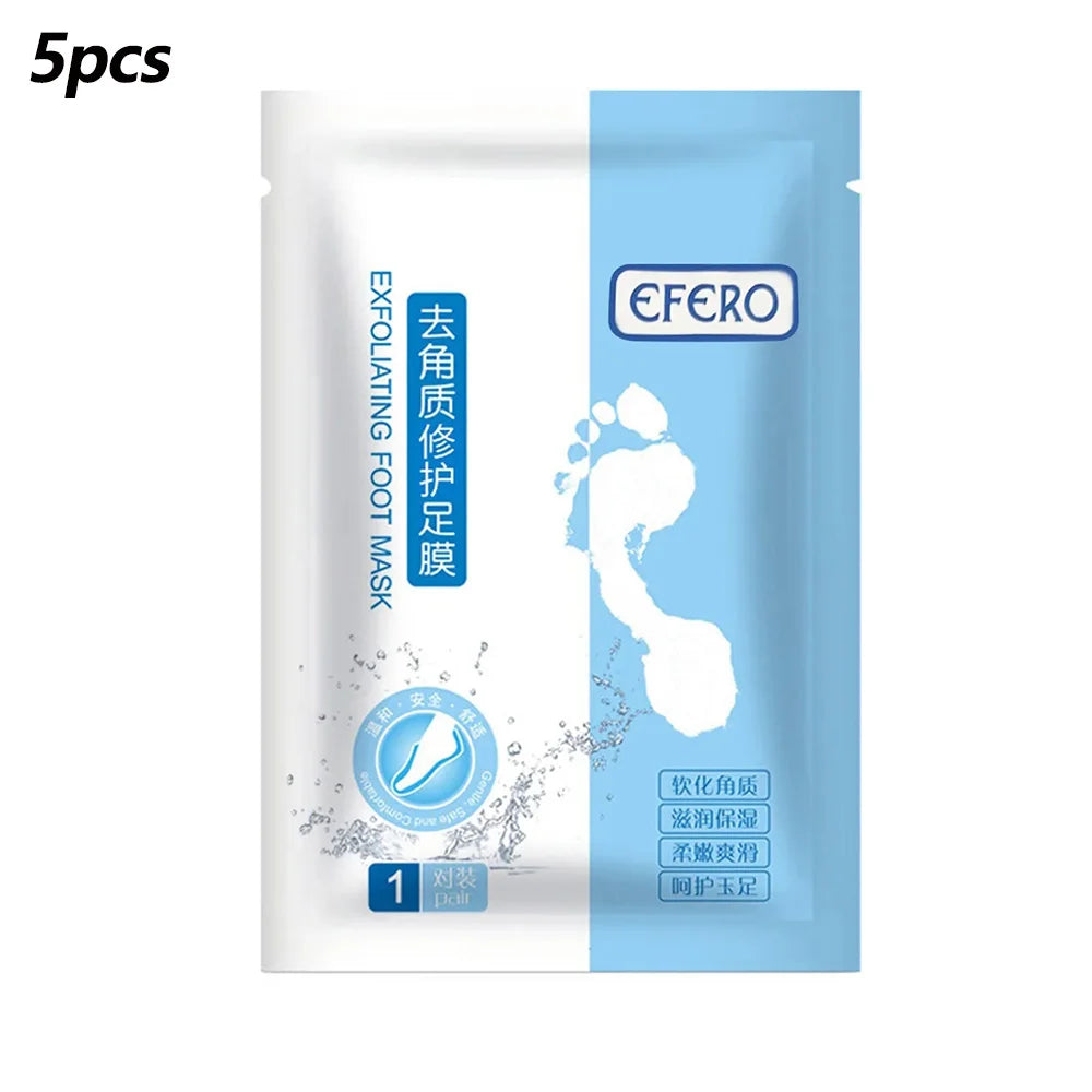 Exfoliating Foot Peel Mask Exfoliating Peel Renewal Foot Mask Soft Remove Dead Skin Pedicure Detox Pads Foot Spa Peel 3ml