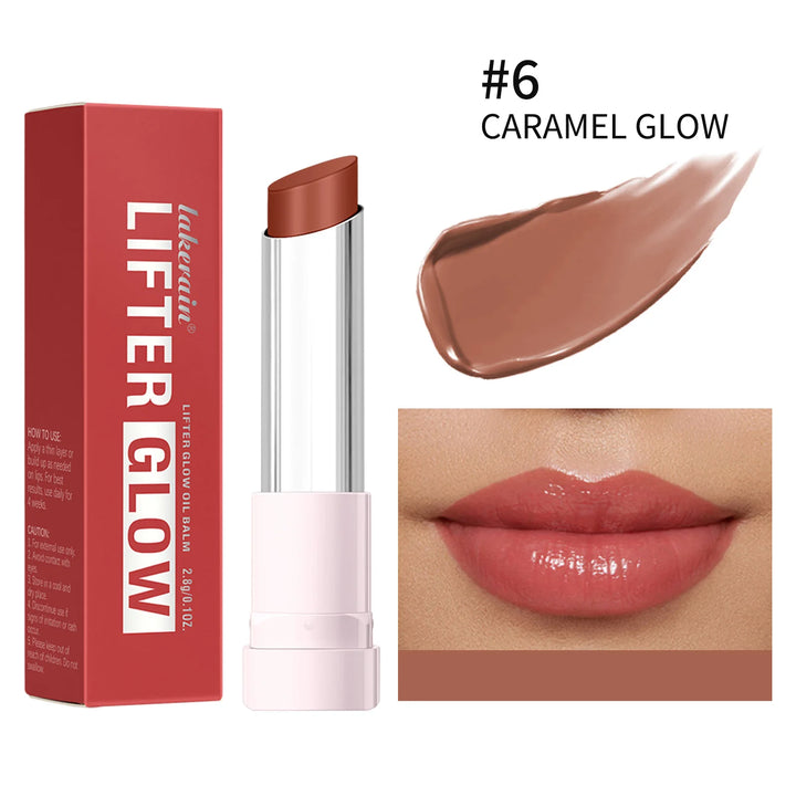Lifter Glaze Oil Lip Balm with Hyaluronic Acid and Hydrating Oil Blend Lip Balm with 24HRs of Smooth Moisturizing Pink