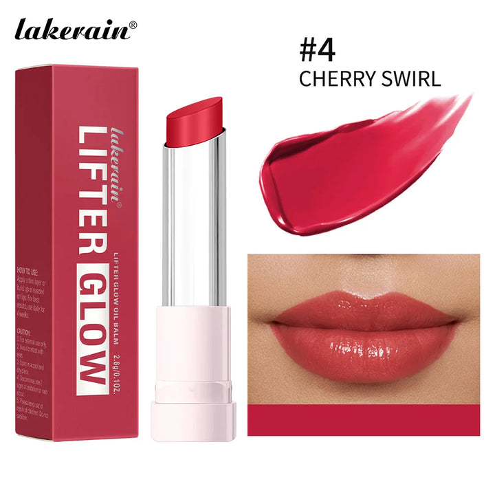 Lifter Glow Lip Oil Balm Deep Nourishing Smooth-melt Texture Glossy Glazed Lip Effect Moisturizing Lip Balm Natural Lip Makeup