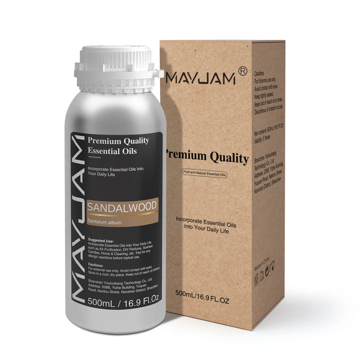 MAYJAM 500ML Pure Natural Essential Oil For Humidifier Diffuser Jasmine Lavender Vanilla Eucalyptus Bergamot Lemon Aroma Oils