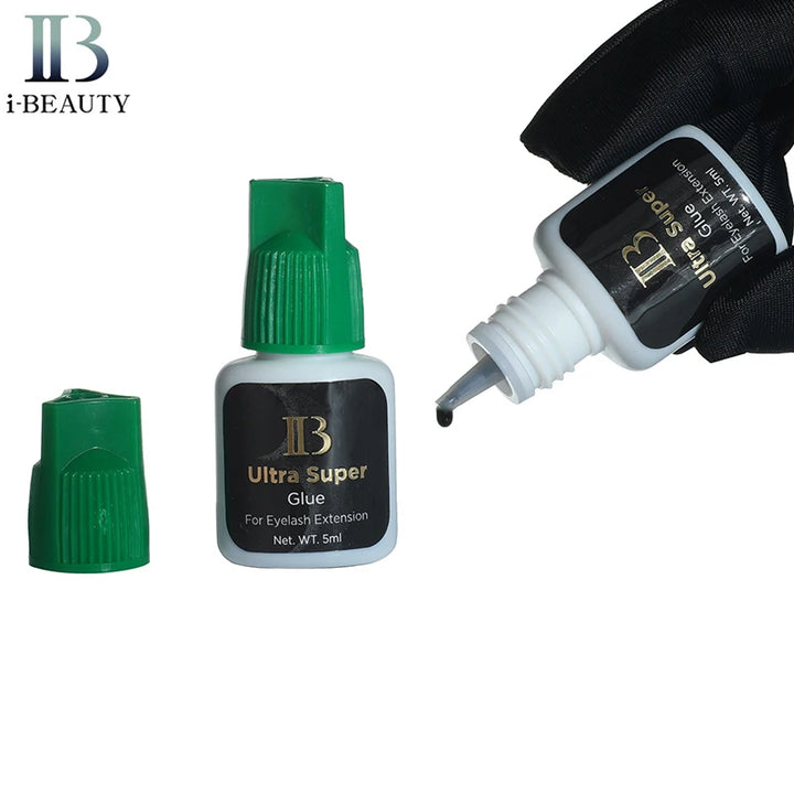 Original IB Lash Glue SUPER PLUS/HYPER BOND/MASTER I-Beauty Eyelash Extension Adhesive Long Lasting Fast Dry Korean Glue