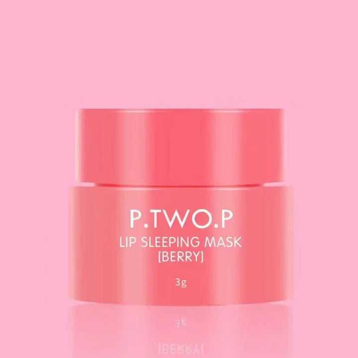 Korea lips care lip sleep mask night sleep hydrated maintenance lip balm pink lips whitening cream nourish protect cherry 3g