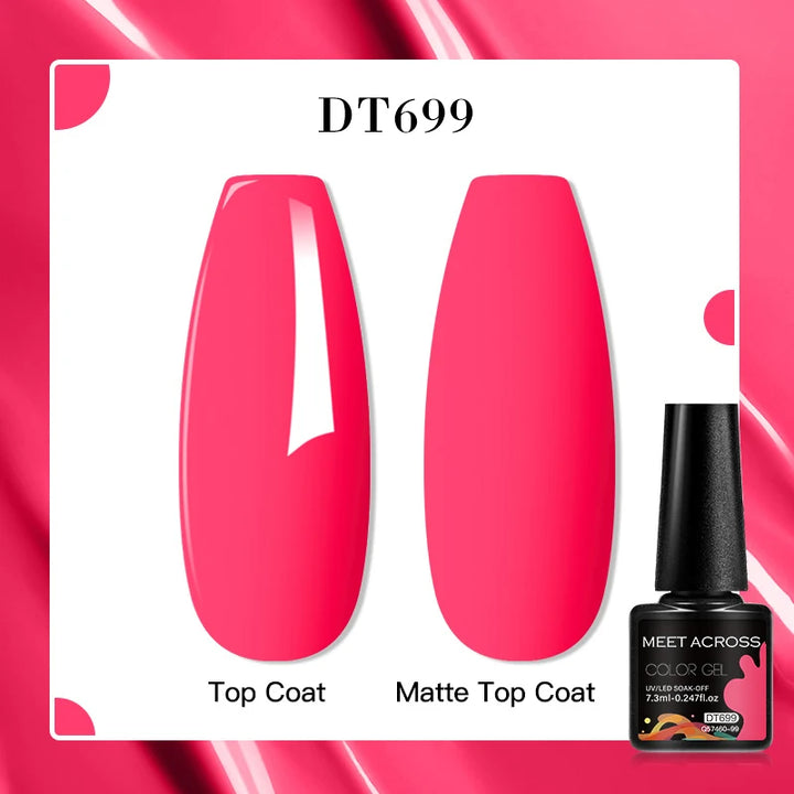 MEET ACROSS 7ml Porcelain White Cat Eye Gel Polish Holographic Glitter Magnetic Galactic Effect Gel Nail Polish Soak Off UV Gel