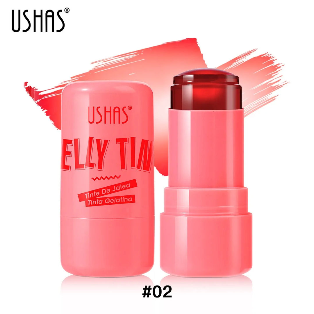 Milk Jelly Blush Stick Lip Cheek Stain Water Blusher Lip Gloss Matte Eyeshadow Long Lasting Brighten Facial Contour Rouge Makeup