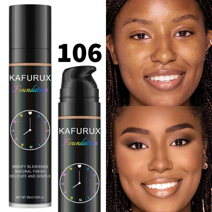 8 colors Liquid Foundation Effective Concealer Waterproof Sweat-resistant Face Korean Makeup Porfession Face Base Cosmetics Gift