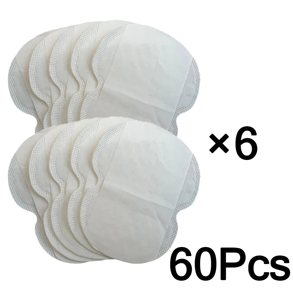 10-80Pcs Underarm Sweat Pads for Women and Men Fight Hyperhidrosis Comfortable Unflavored Non Visible Extra Adhesive Disposable