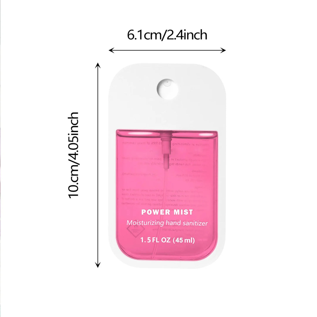 7 Flavors Power Mist Hand Sanitizer, Portable Hand Sanitizer Spray, Power Mist Hydrating Hand Sanitizer Spray for Adults