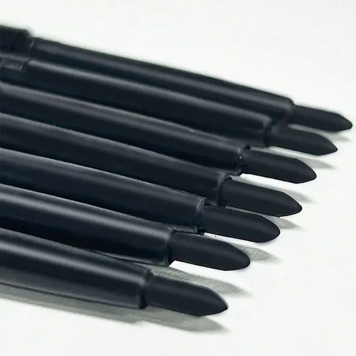 10pcs Deep Black Gel Eyeliner Pencil – Waterproof, Sweat-Resistant & Perfect for Smoky Looks