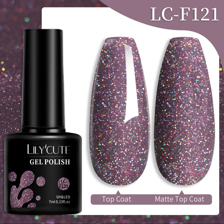 LILYCUTE 7ml 9D Cat Magnetic Gel Nail Polish Iridescent Magnet Semi Permanent Soak Off UV LED Manicure For Nail Art Gel Varnish