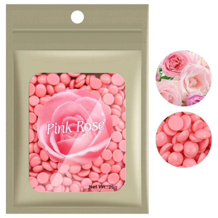 No Strip Hair Removal Wax Fast Painless Depilatory Hard Wax Beans Unisex Eyebrow Face Leg Bikini Arm Full Body Hair Removal Bean