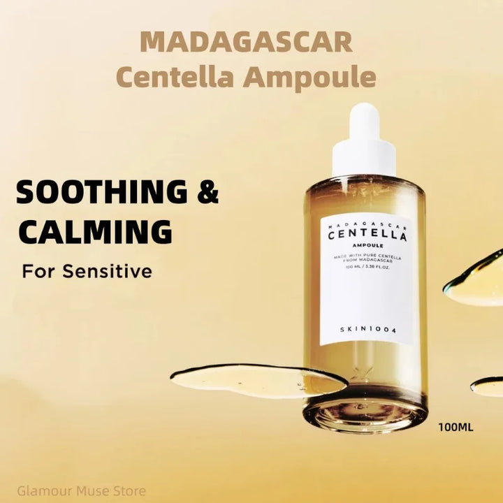 Korean Centella Ampoule Series, Poremizing Fresh, Brightening, Intensive Face Pore Care Soothing Serum Skincare Products 100ml