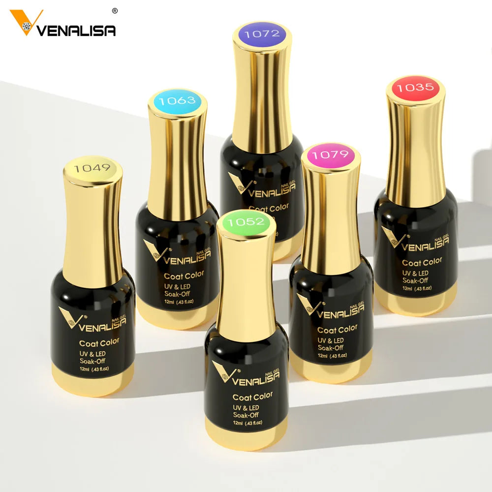 Venalisa TPO FREE Tempered Top Coat Nail Paint Gel Platinum Gel Polish Nail Soak Off UV LED Gel Polish Nail Lacquer Varnishes