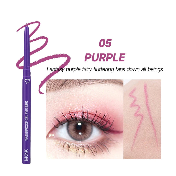Waterproof Matte Eyeliner Pen, Quick Dry, Long-Lasting, Smooth Application, Perfect For Versatile Eye Makeup, Beauty Cosmetics
