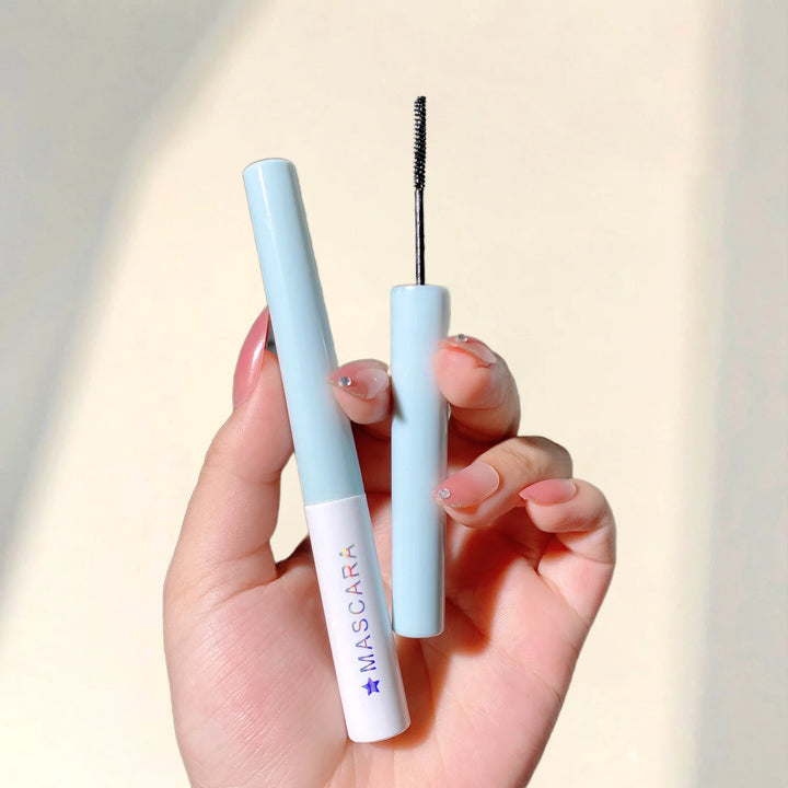 Black Head Mascara Ultra-fine Small Brush Lengthening 3D Lash Eyelash Extension Eye Lashes Long-wearing Black Color Mascara