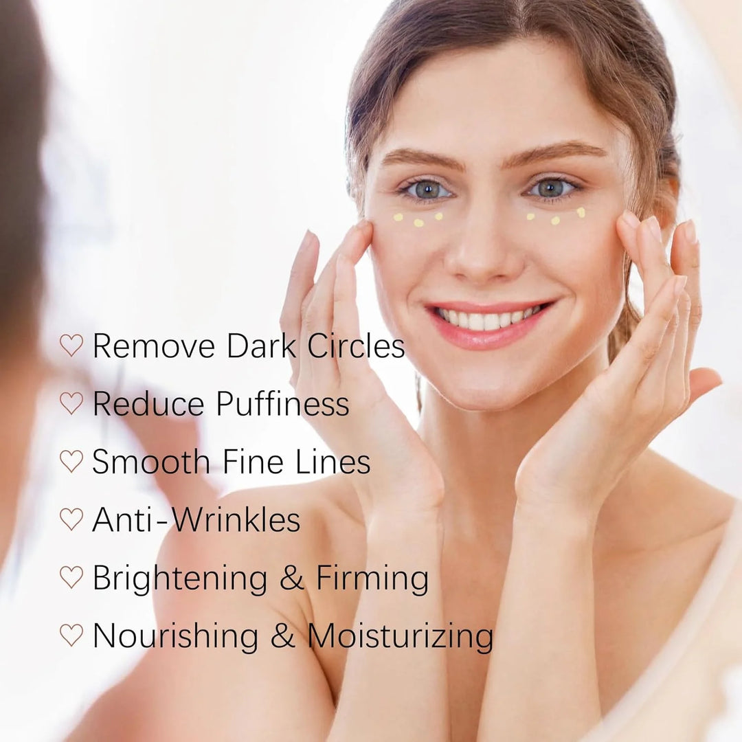 Retinol Eye Cream Stick, Reduces Dark Circles and Wrinkles, Moisturizes and Tightens The Eyes, Eye Cream Korean Eye Care Product