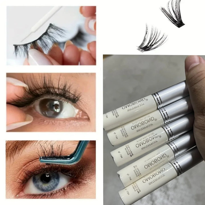 7g Eyelash Glue Waterproof Gel Strong Hold for Professional Salon & Home Use Suitable for False Lashes/Individual/Cluster Lashes