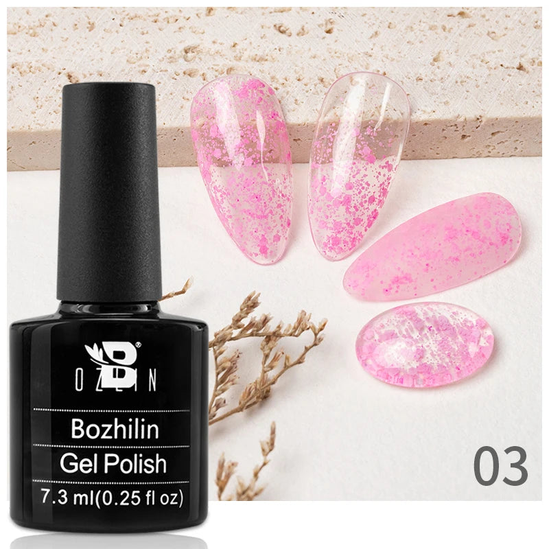 AWStorG 15ML Ace Gel 9-in-1 Nail Glue Gel Nail Polish Thickness Transparent Semi Permanent  Function UV Gel Soak Off Nail Art
