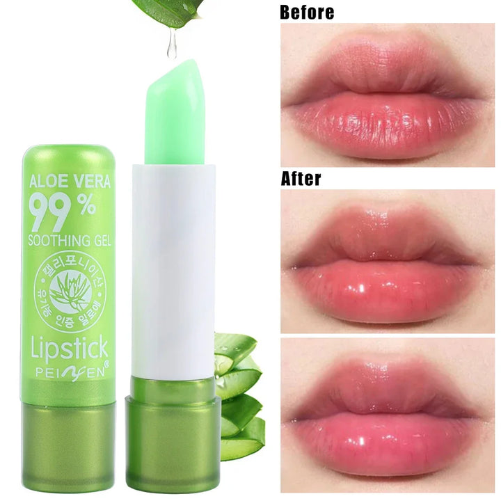 Moisturizing Magic Lip Balm Temperature Changing Color Lasting Nouritious Anti Aging Natural Lipstick Lips Care Makeup Comestic