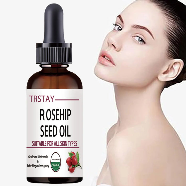 5ML/15ML/30ML/50ML/Pure Essential Oils Rosehip Oil Moisturizing Brighten Skin Color Essential Oil Anti-Dry Anti-Aging Face Essen
