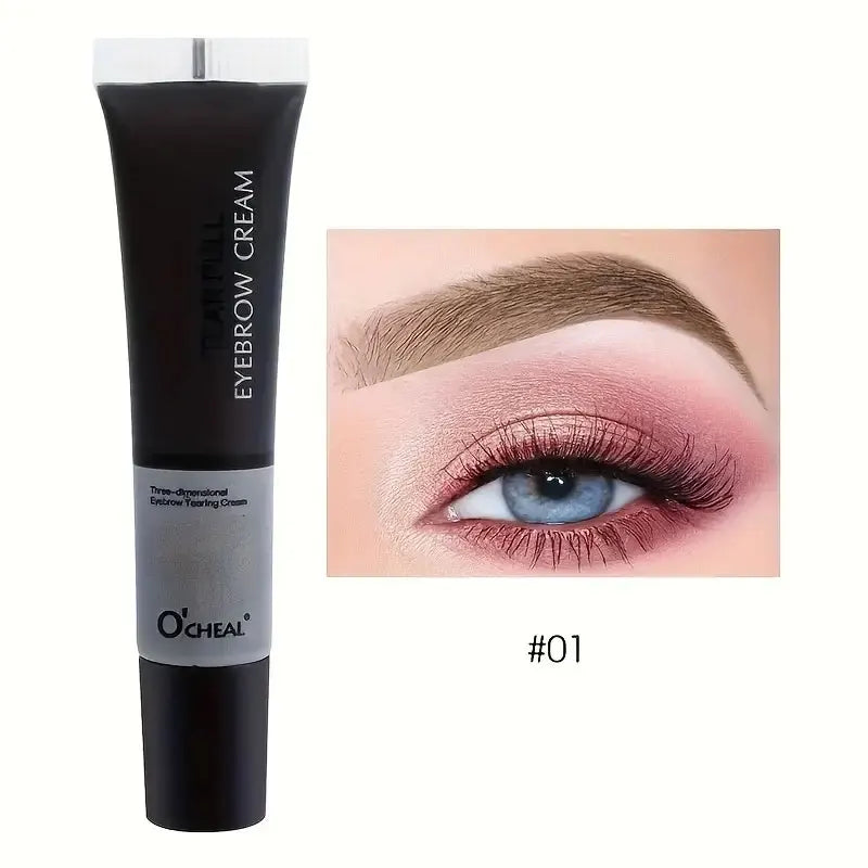 Long-lasting Eyebrow Gel Makeup Semi-permanent Waterproof ColorSweat-proof Film Forming Dye Eyebrow Cream Tint Cosmetics