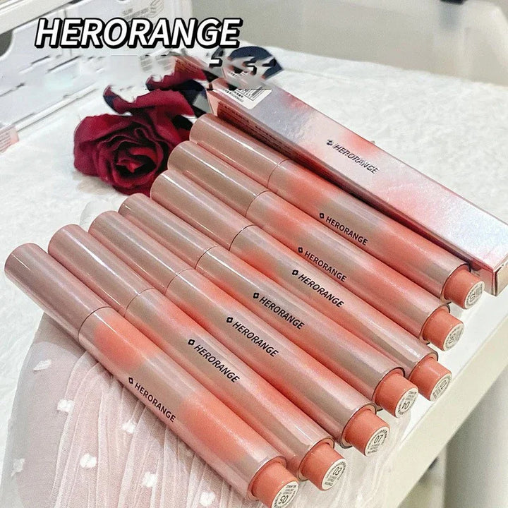 Strawberry Jelly Lipsticks Moisturizing Water Gloss Lip Stick Tint Mirror Clear Lip Gloss Non-Sticky Lips Makeup Korean Cosmetic