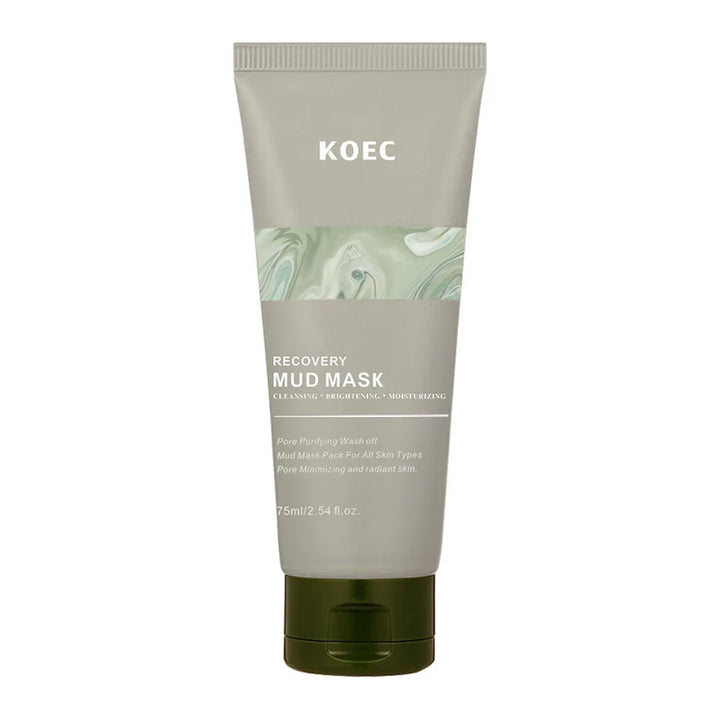 Repair volcanic mud-applied facial mask, cleansing and moisturizing mud-mask, suitable for the face and body, narrows pores and