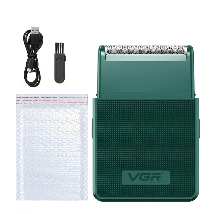 VGR Razor Rechargeable Shaver Professional Beard Trimmer Travel Hair Trimmers Reciprocating Shaving Machine for Men V-376