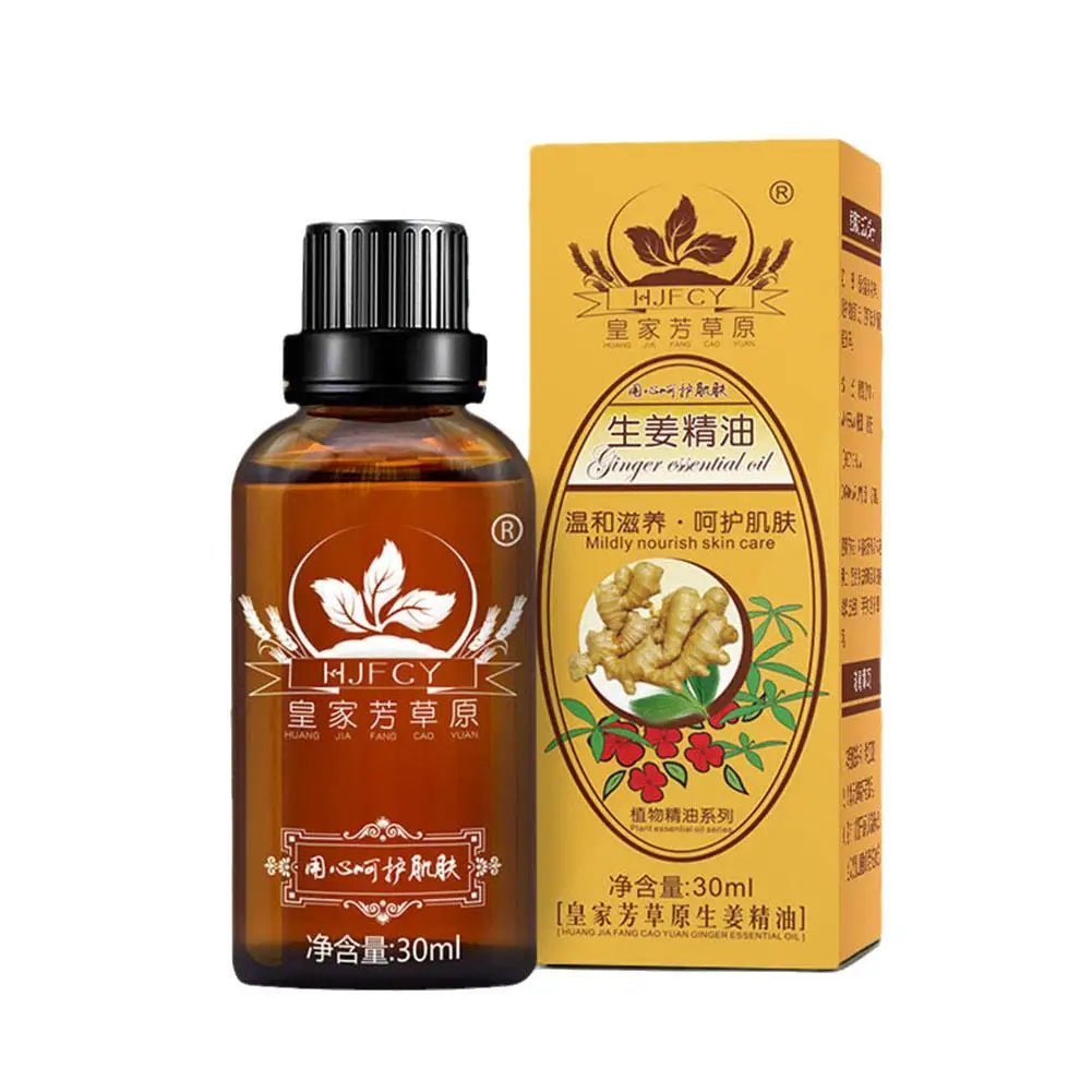 Mugwort Body Massage Oil Body Smooths Skin Massage Oil Relaxing Plant Essential Oil Moisturizing Firming Body Cleansing Essence