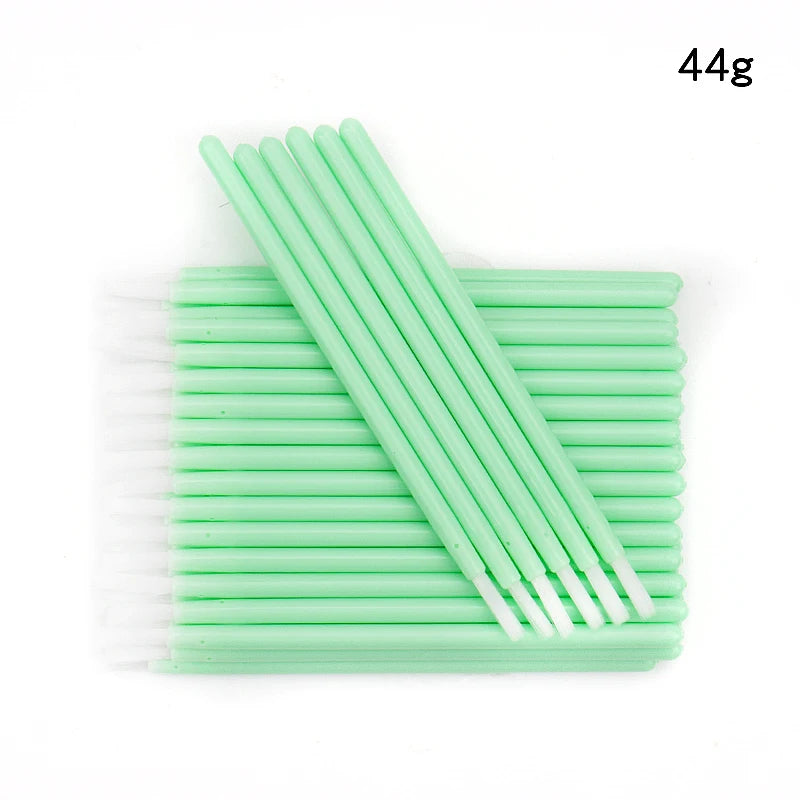 50pcs Disposable Nylon Lip Glossy Brush Lipstick Gloss Wands Applicator Eyeshadow Eyebrow Makeup Brushes Cosmetic Beauty Tools